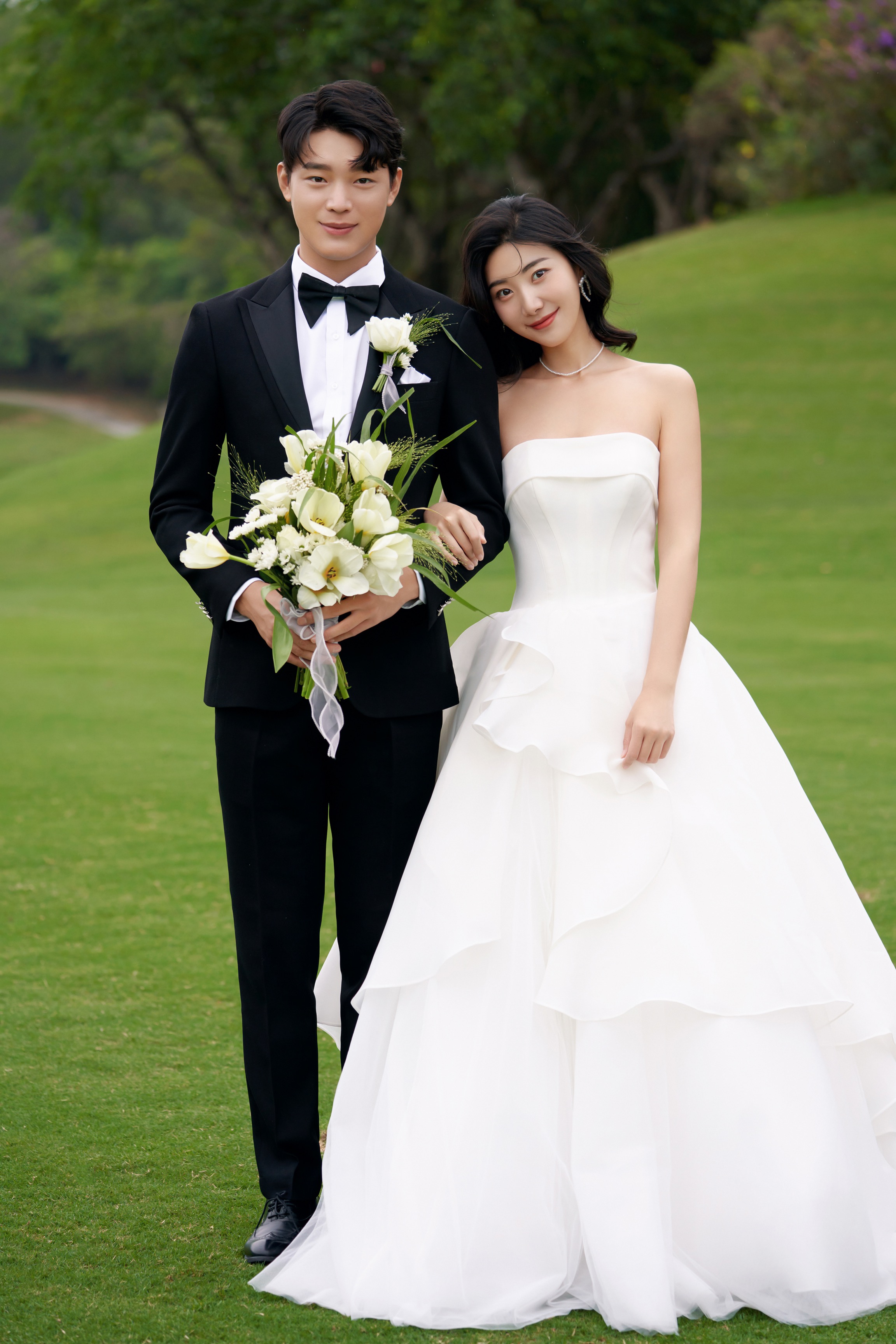 送全新婚纱2022婚纱照《真爱一生》+8服8造