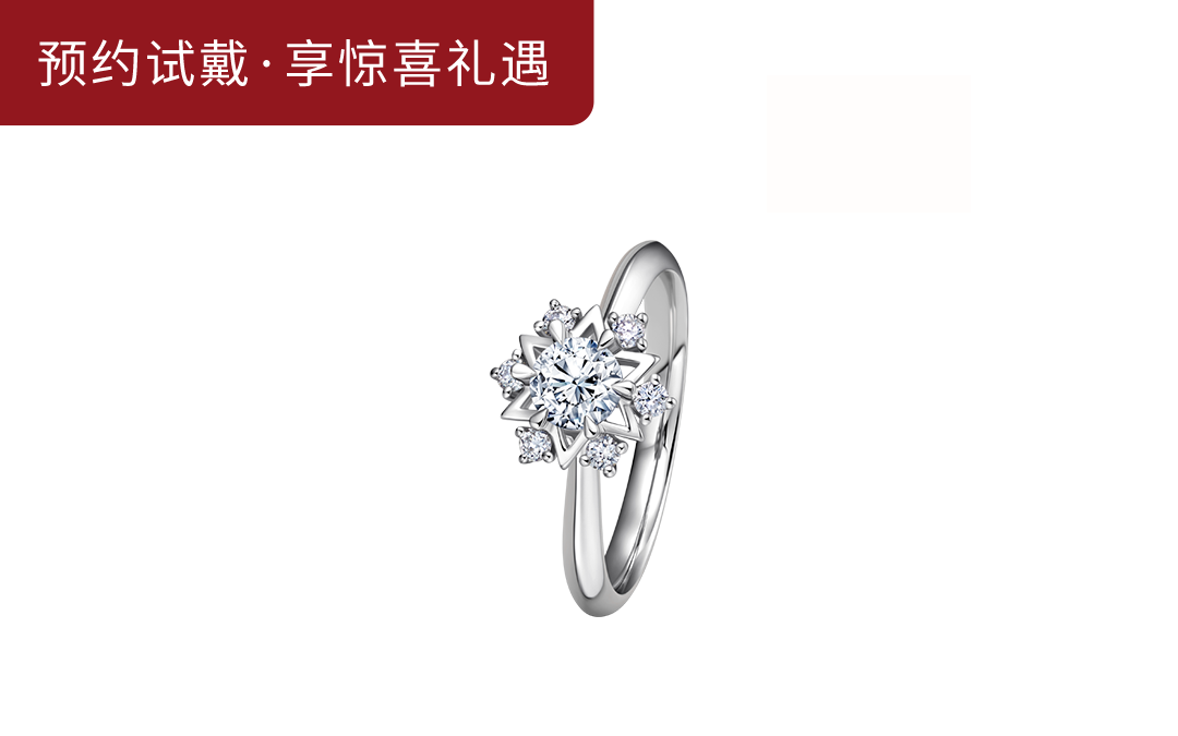 JUST YOU系列简奢款求婚钻戒WJ0171