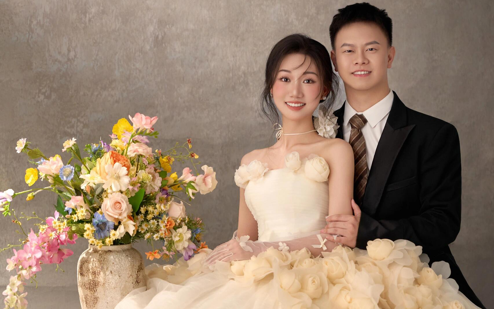 韓式高定系列客片欣賞……石家莊婚紗照推薦商家