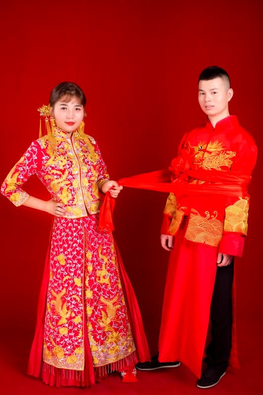 石方林。张春燕婚礼。
