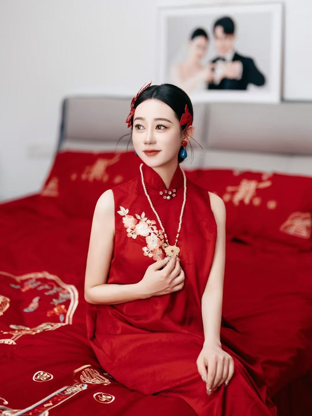 新中式晨袍