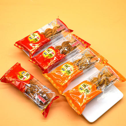 天津麻花傳統美食椒鹽味/芝麻味獨立包裝帶托盒