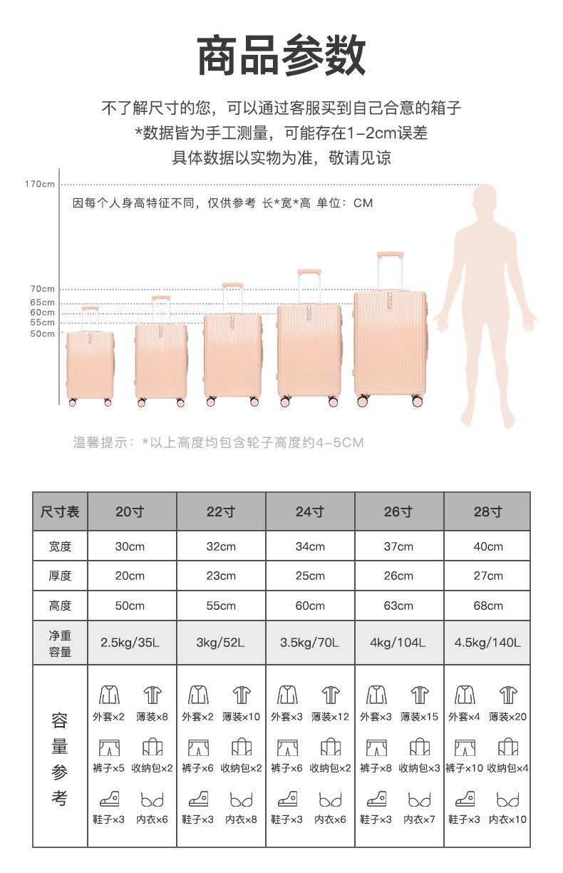 網(wǎng)紅糖果色行李箱小清新拉桿箱女旅行箱萬向輪密碼登機(jī)箱