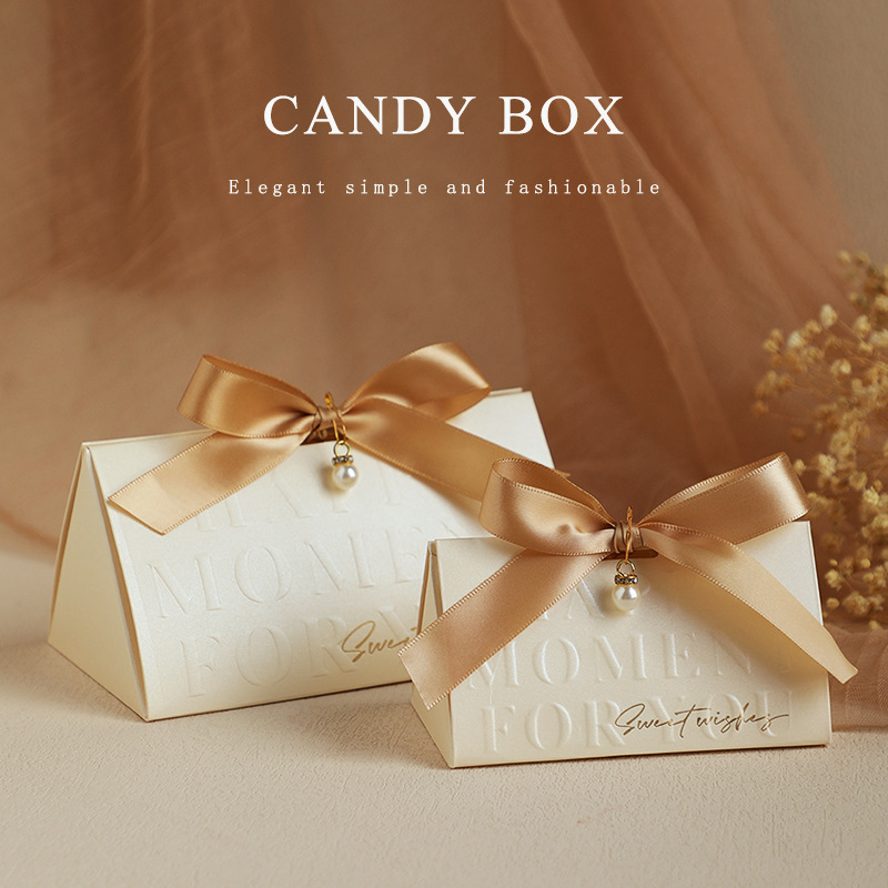 【新款】糖盒高级感结婚喜糖盒子网红婚礼伴手礼糖果盒礼盒装空盒