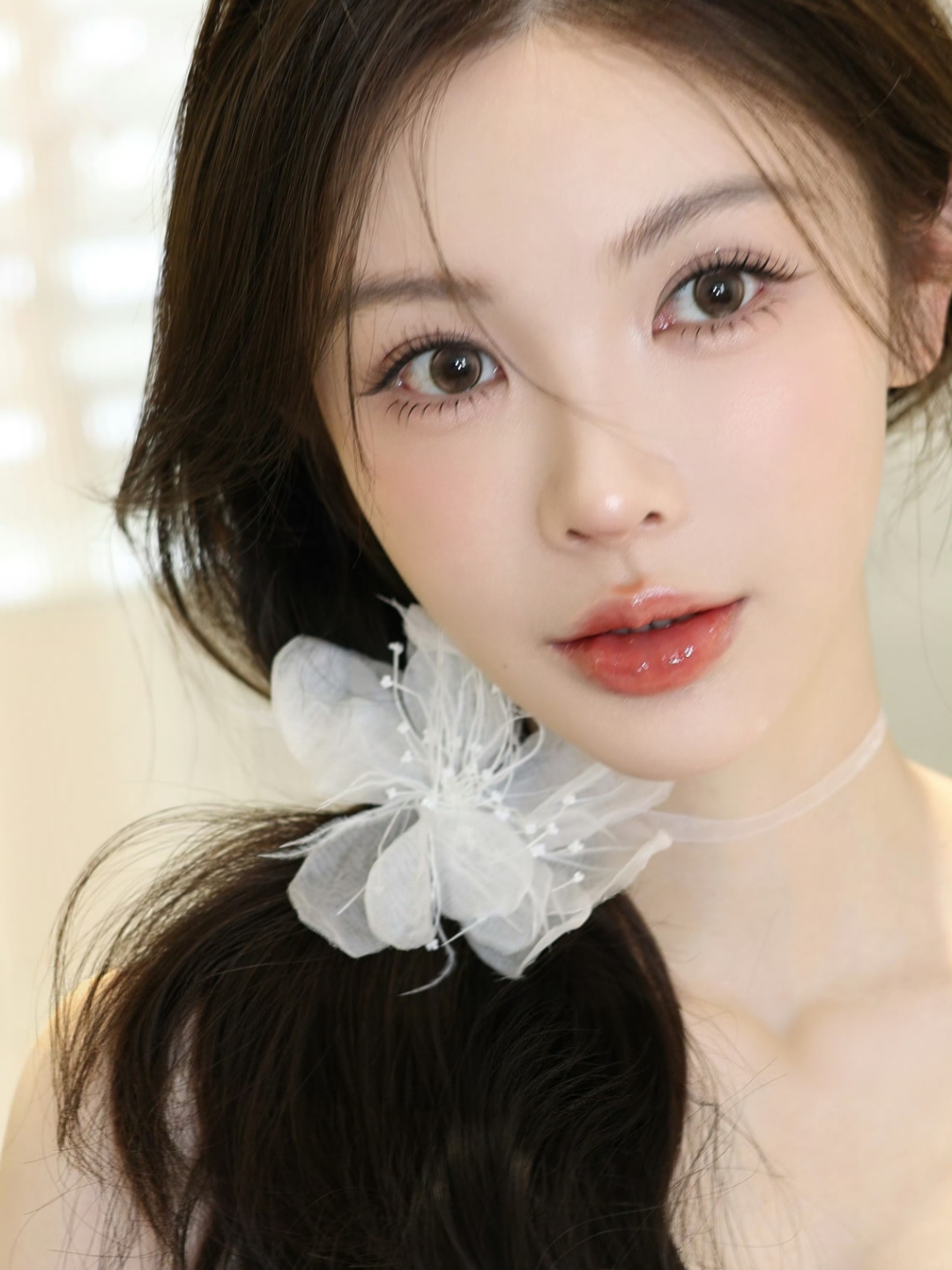 发丝设计出慵懒自在的优雅