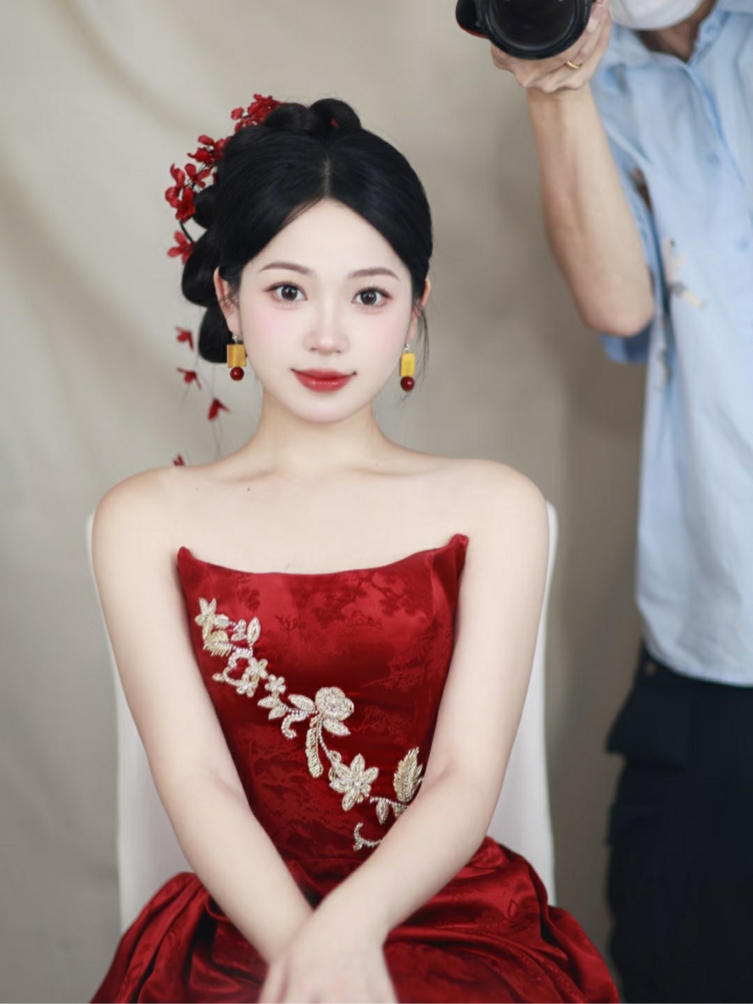 试妆花絮每一组都很好看