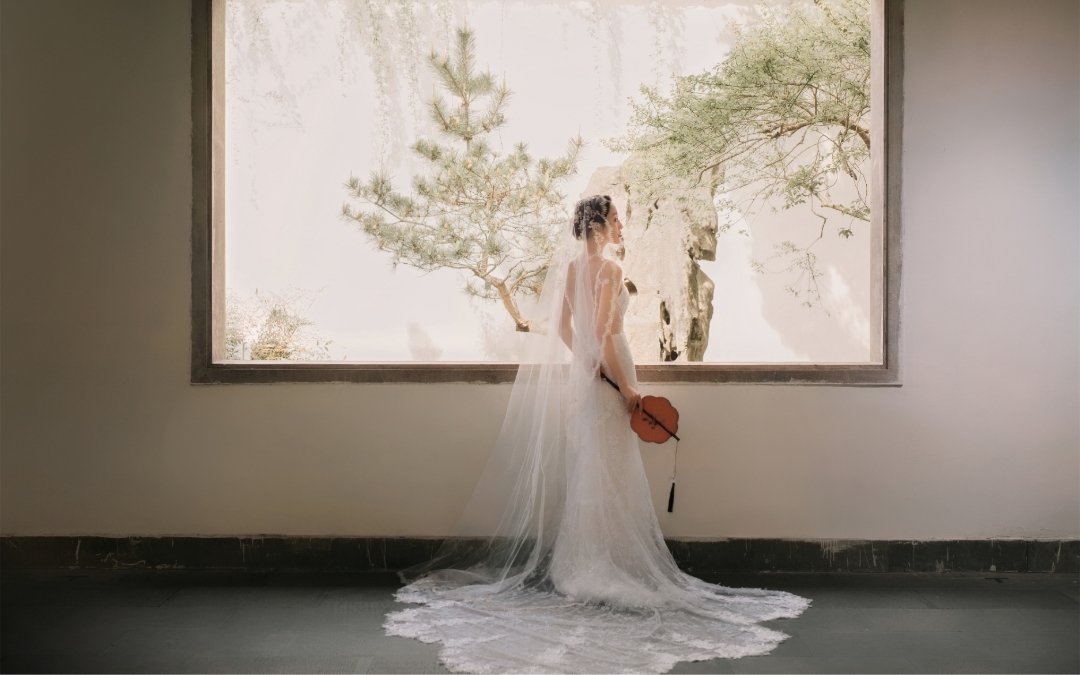 東方美學下的新中式婚紗照??成片好上頭！