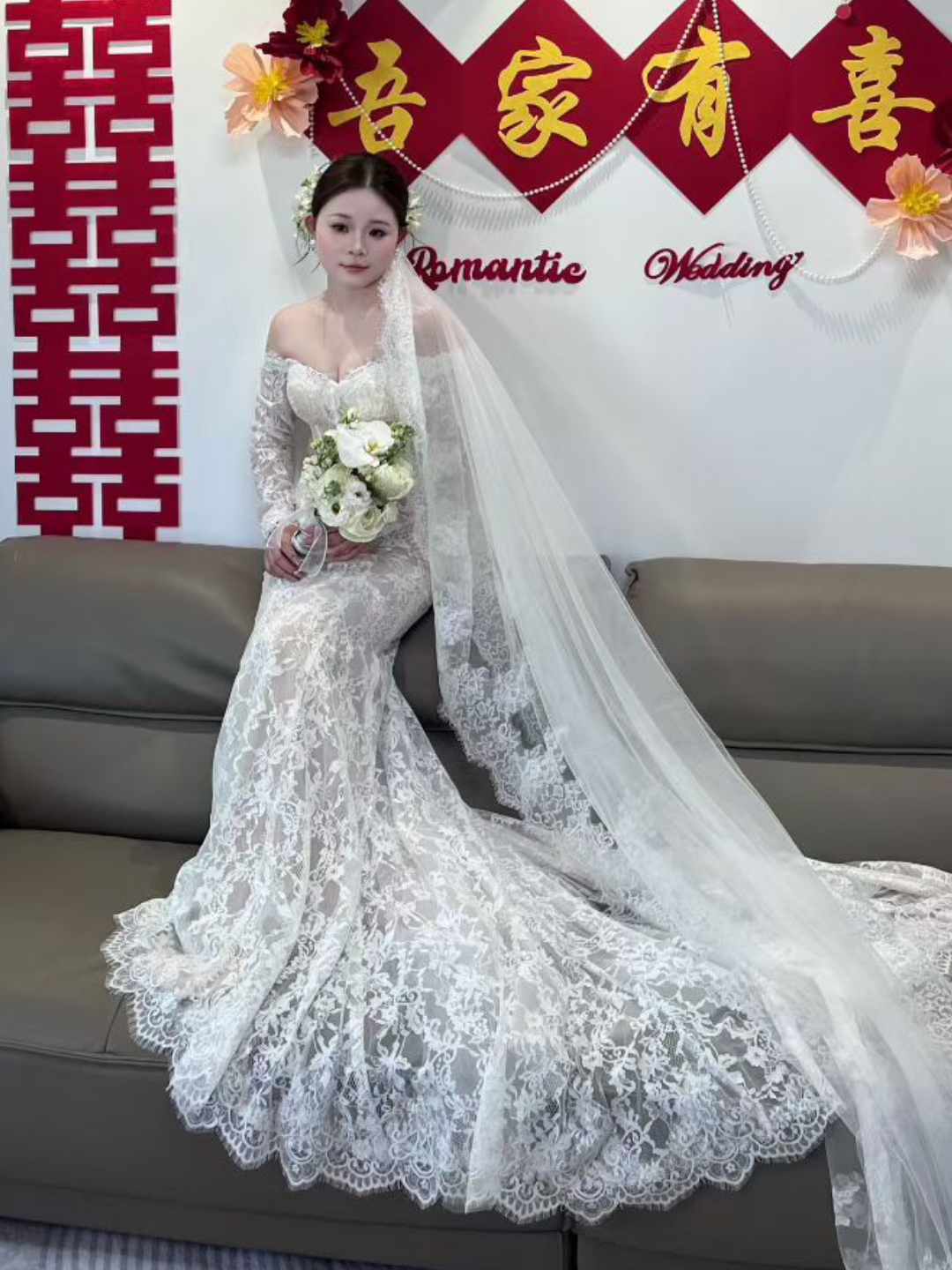 【依心】新娘很满意，元气感满满的妆造！