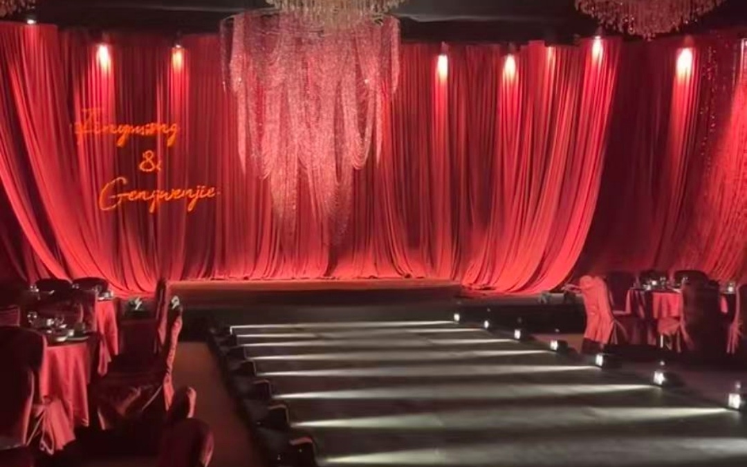 來自紅色系婚禮的高級感