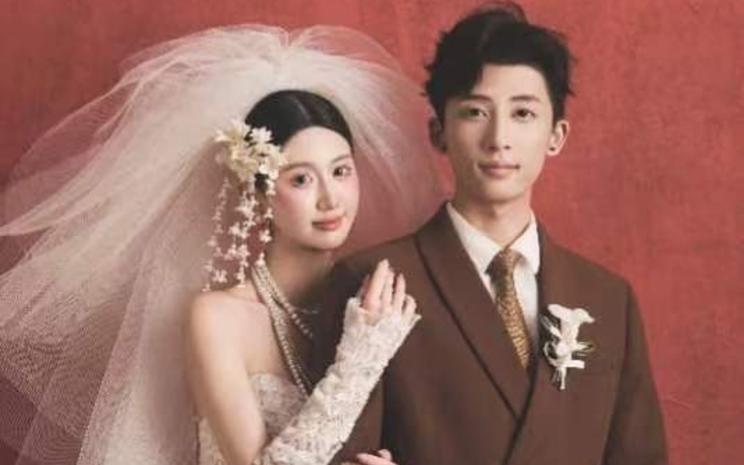 復(fù)古婚紗照