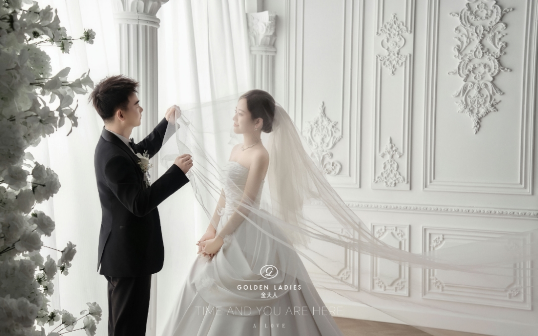 純白??極簡??必拍的儀式主紗婚紗照??