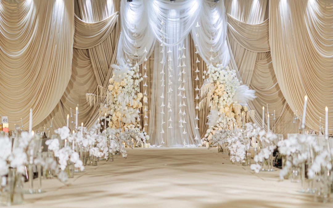 千禧婚禮-韓系布幔 韓劇女主的婚禮