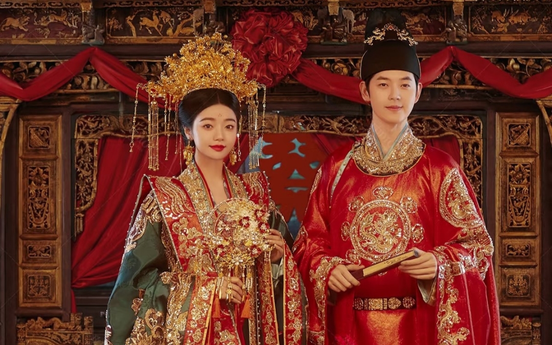 中式复古汉服婚纱照超唯美