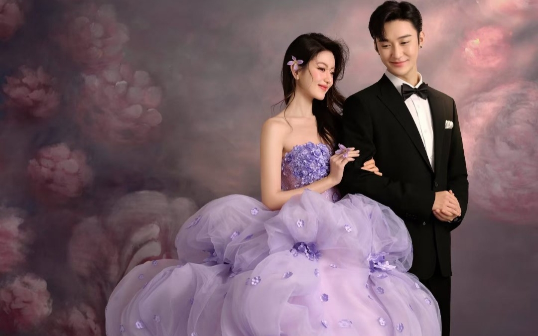 唯美復(fù)古婚紗照