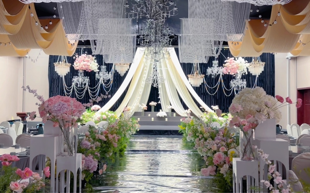 柔粉邂逅香槟色韵