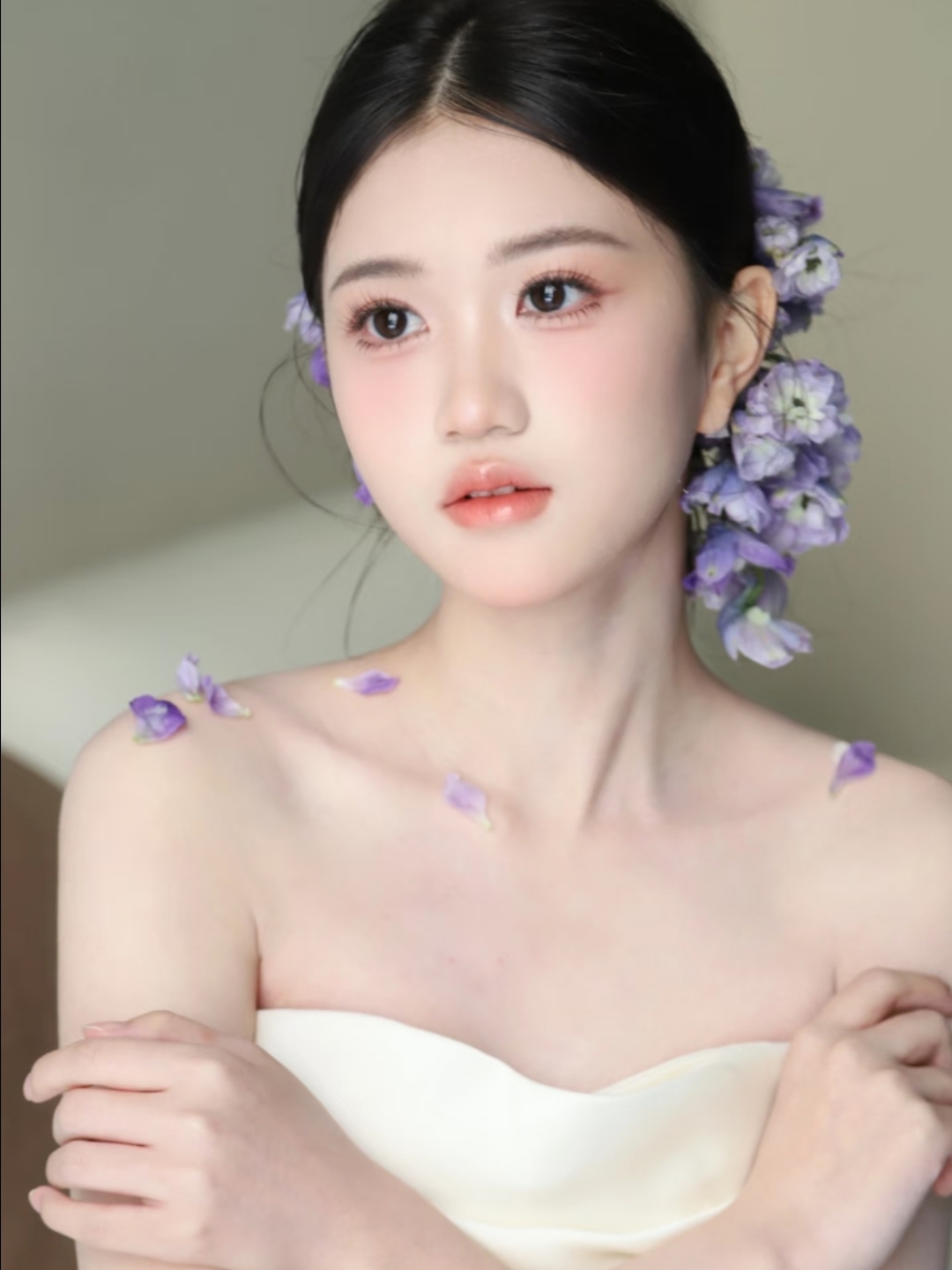 鲜花造型‖谁家婚礼的紫色仙女我不说💕