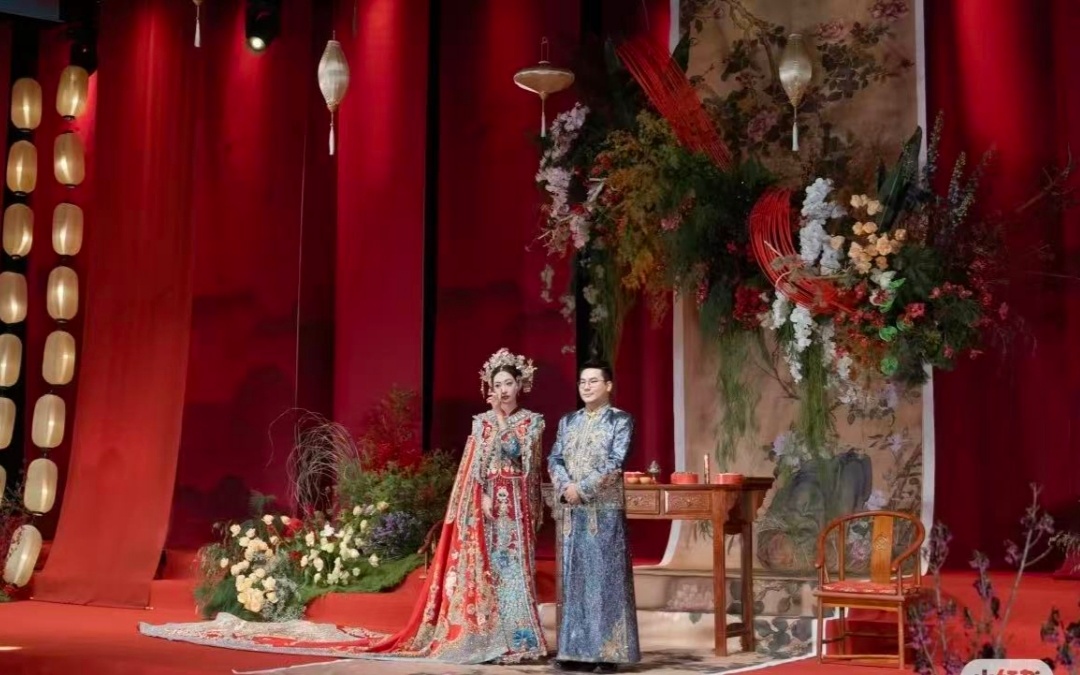 一抹中國紅，大氣生輝的新中式婚禮