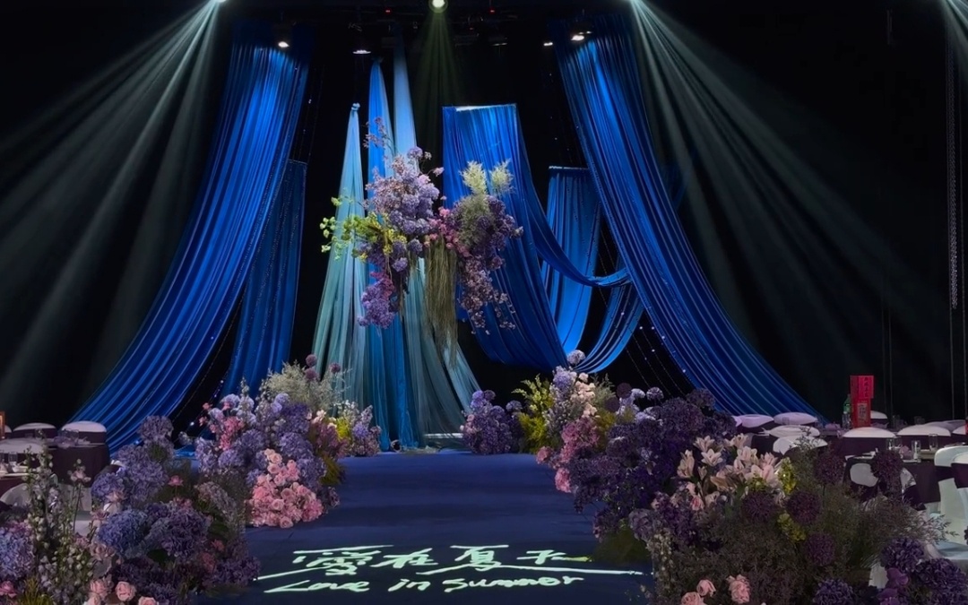 【蜜缘婚礼】蓝色系真的很温柔
