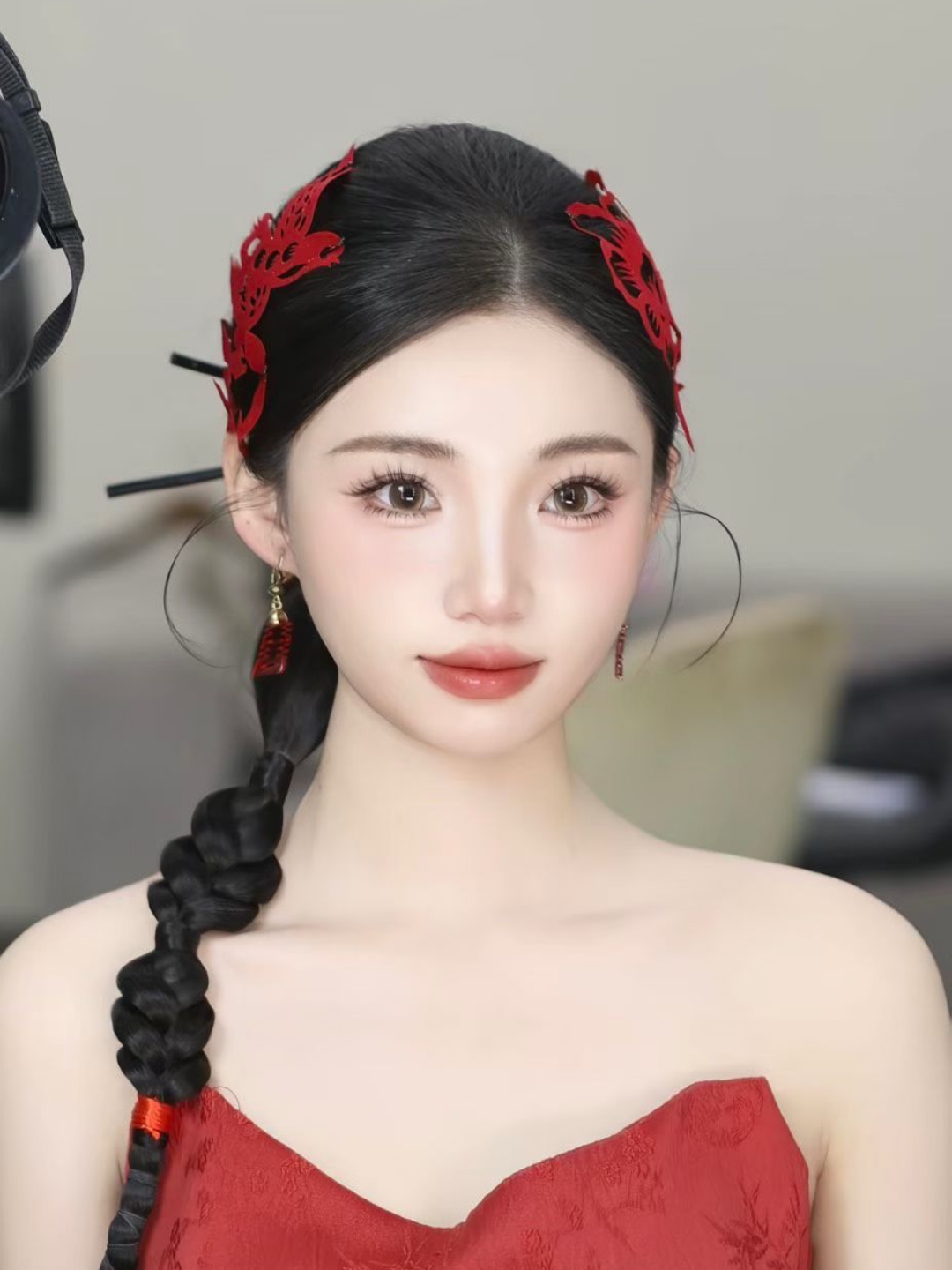 试妆