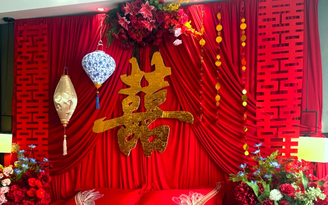 新中式閨房布置