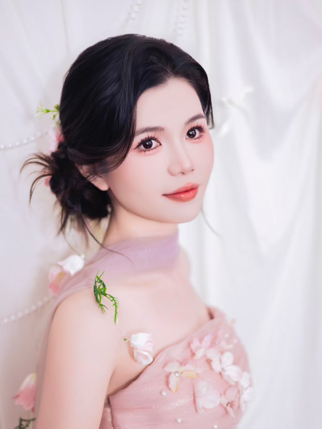 【依心】粉系少女晨袍，又是甜度拉满的一天