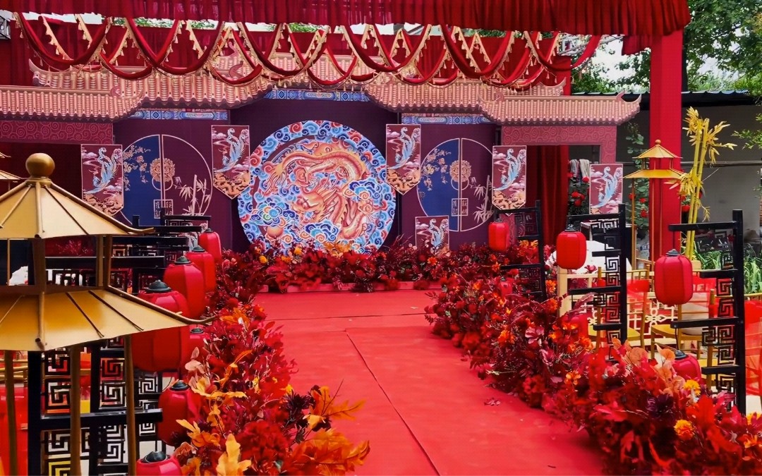 大气户外中式婚礼