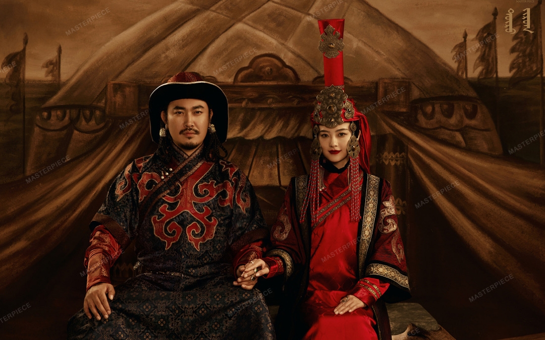 蒙古王室婚纱照~定格民族浪漫