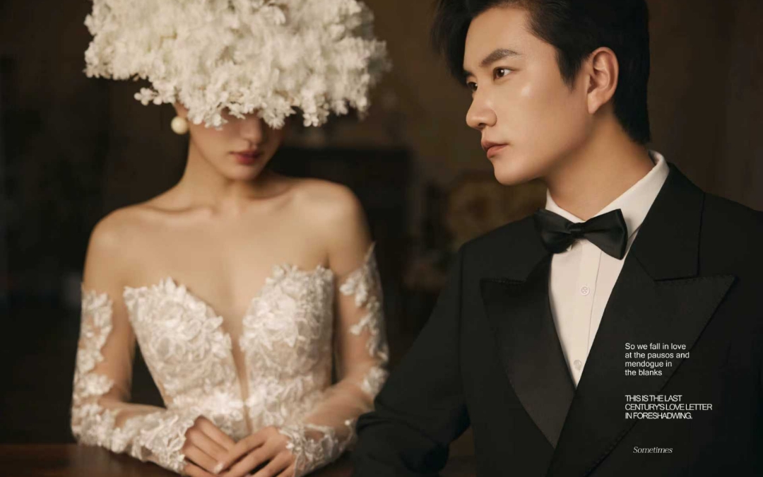 复古法式婚纱照 | 把电影质感的优雅焊在相册里