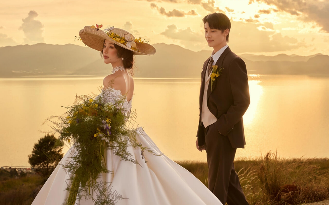春夏必拍！夕阳婚纱照闯入了我的心里啦