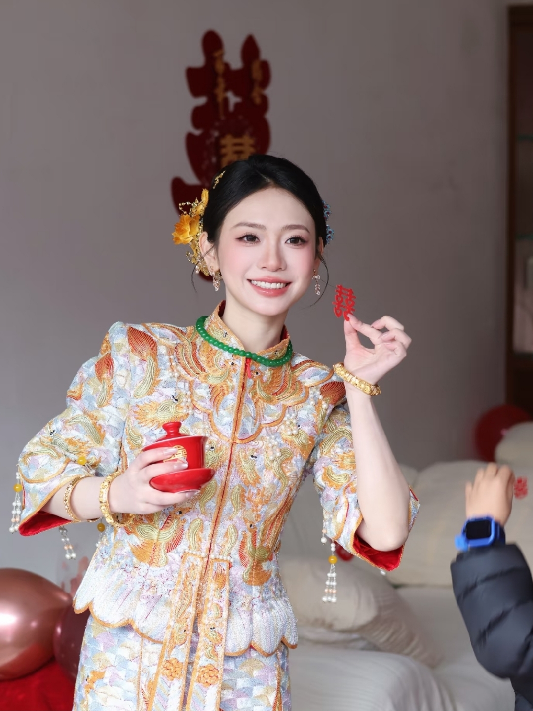 新娘好像天王嫂“方媛”啊