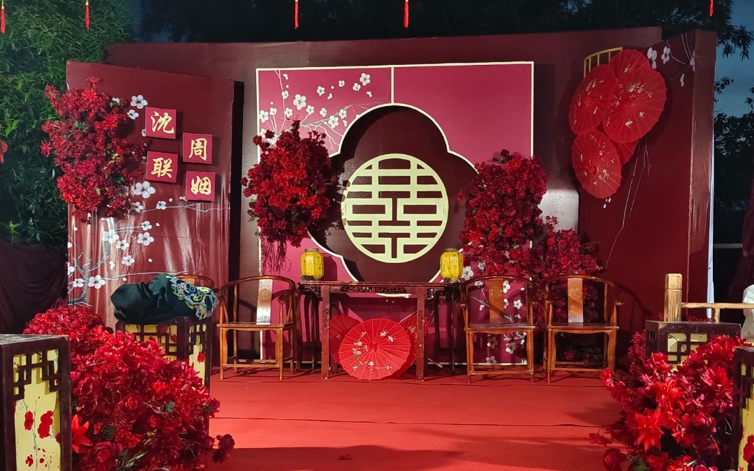 今日份高县月江中式婚礼现场，无滤镜原相机直拍！