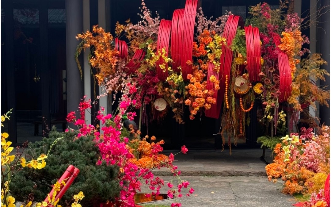 【巴黎婚礼】农村小院婚礼布置