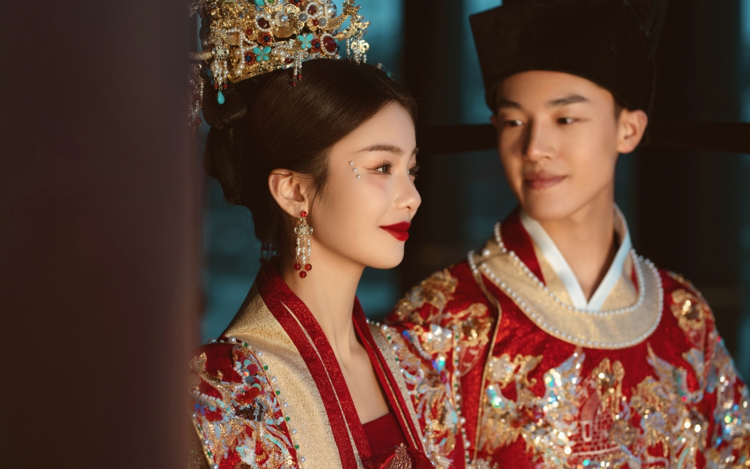 杭州摩玛摄影/宋制汉服/夜景风格/电影感