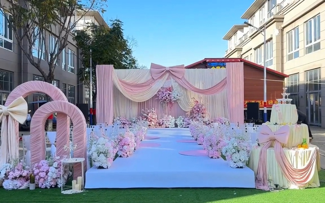 【熙唐婚禮】少女心爆棚的粉色系婚禮 溫柔 美好