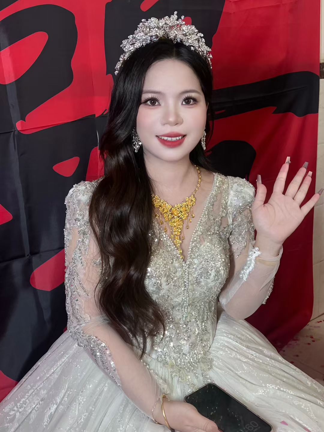 【依心】新娘子妆造高级感拉满，带点御姐风