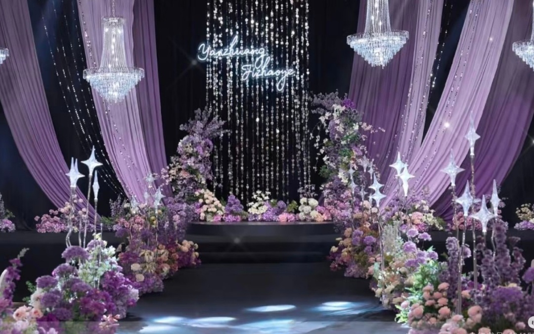 紫与绿的邂逅，焕美感