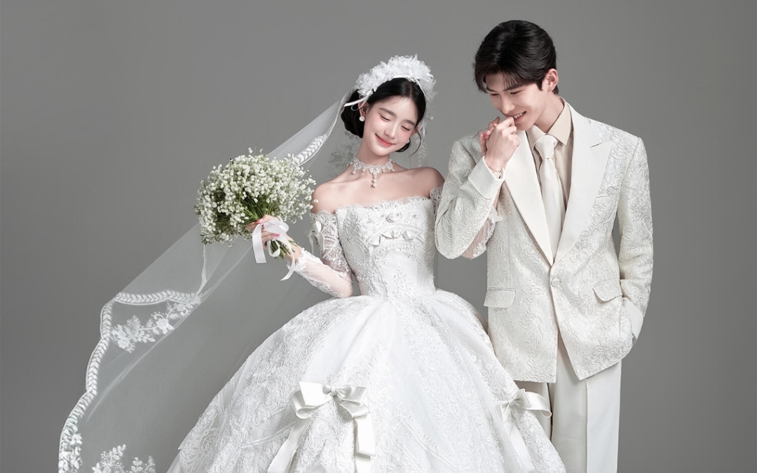 拒絕土氣??極簡(jiǎn)主紗婚紗照韓系氛圍感max