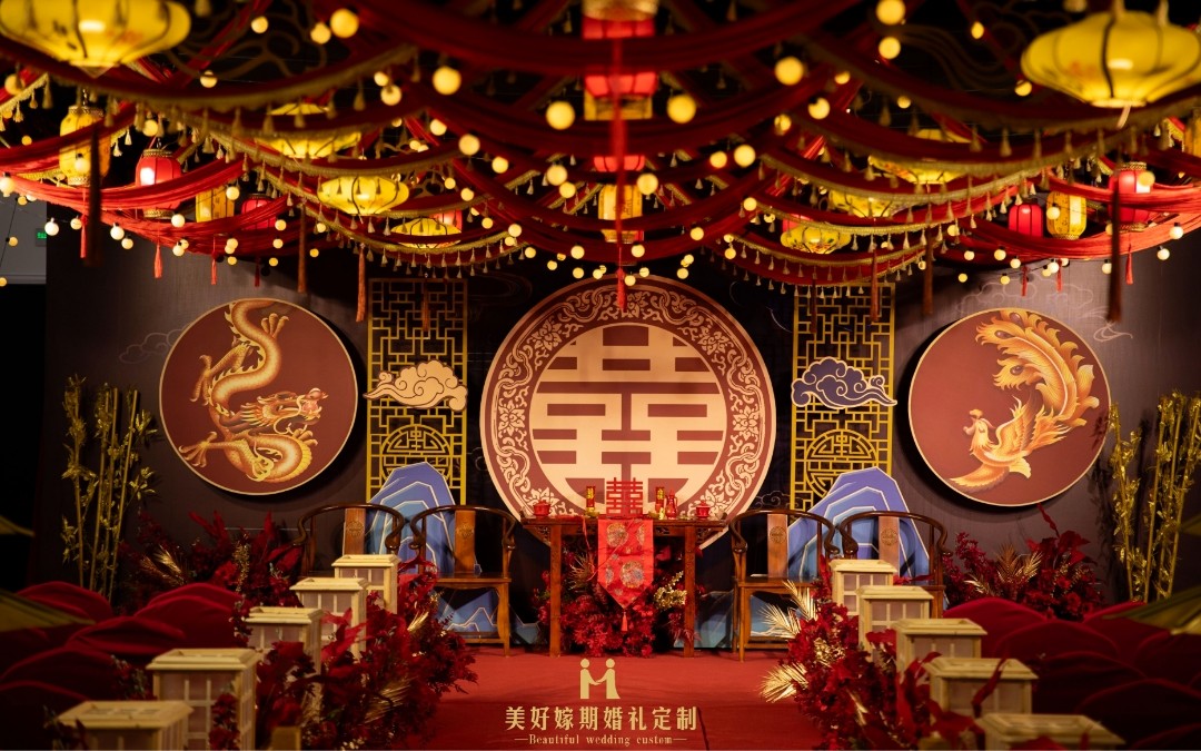 四季飯店龍鳳呈祥廳中式婚禮定制專屬于你的中式浪漫