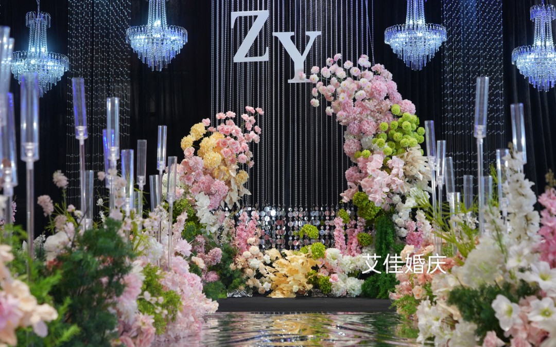 韩式水晶婚礼，浪漫与光影的交融之美
