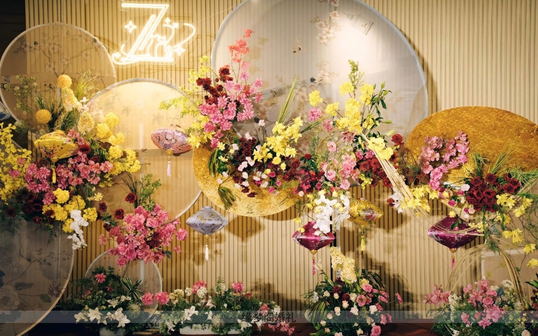 （缘梦阁）香槟色南洋风婚礼