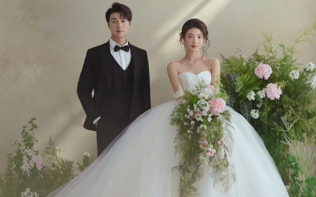 復(fù)古浪漫婚紗照