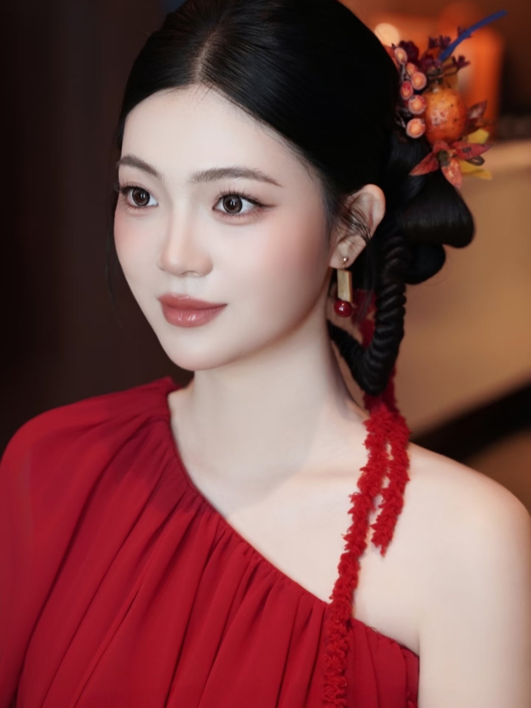 新中式晨袍造型