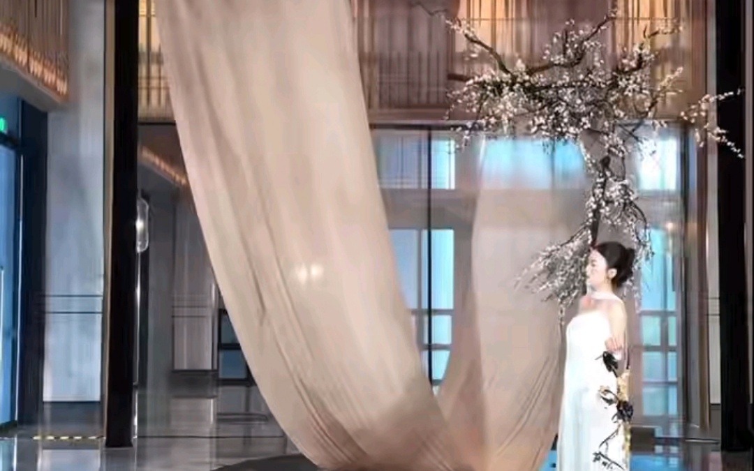 三生三世十里桃花极简国风订婚宴