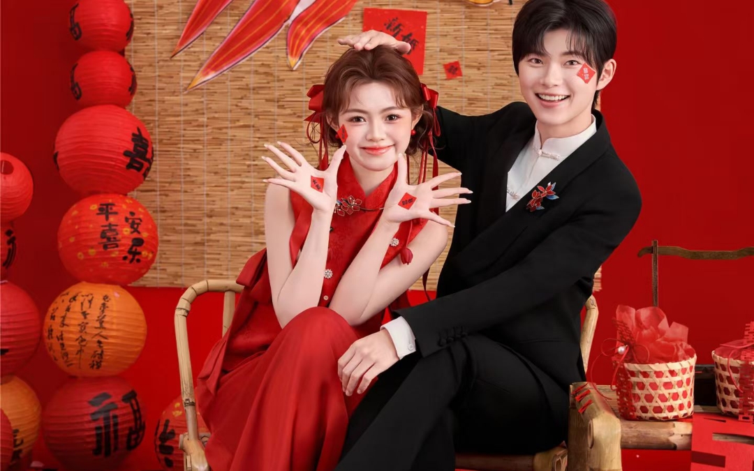 喜嫁新風(fēng)室內(nèi)婚紗照