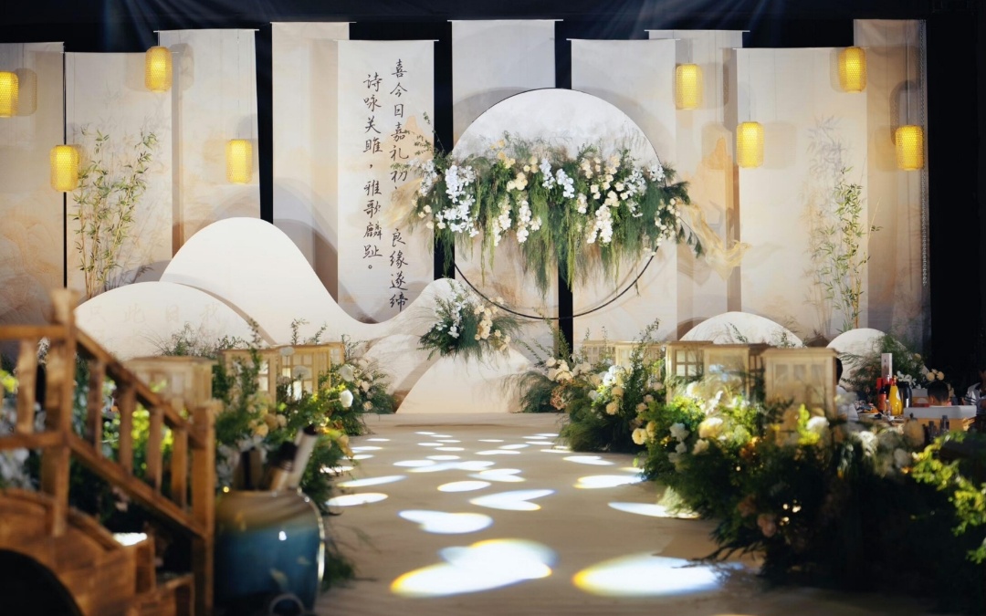 【巴黎婚礼】室内新中式婚礼