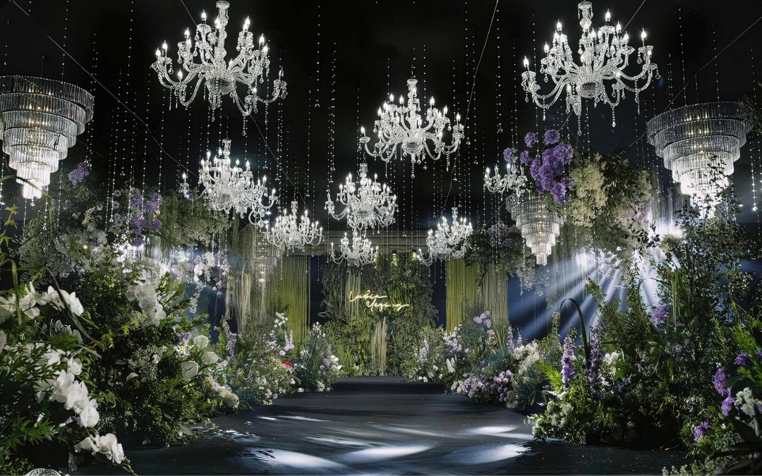 「绿野星踪」主题婚礼：邂逅森林深处的星光