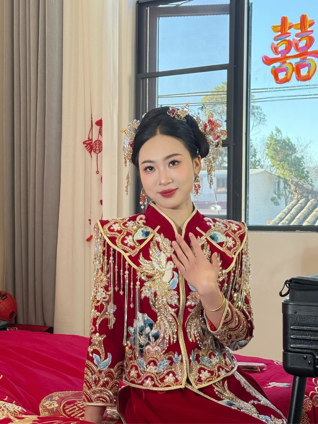 宜良全天跟妆1080元赠送妈妈妆