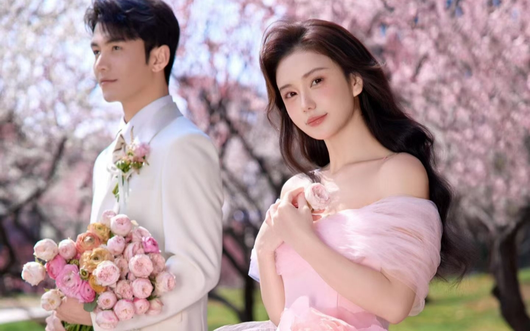 唯美浪漫外景婚紗照