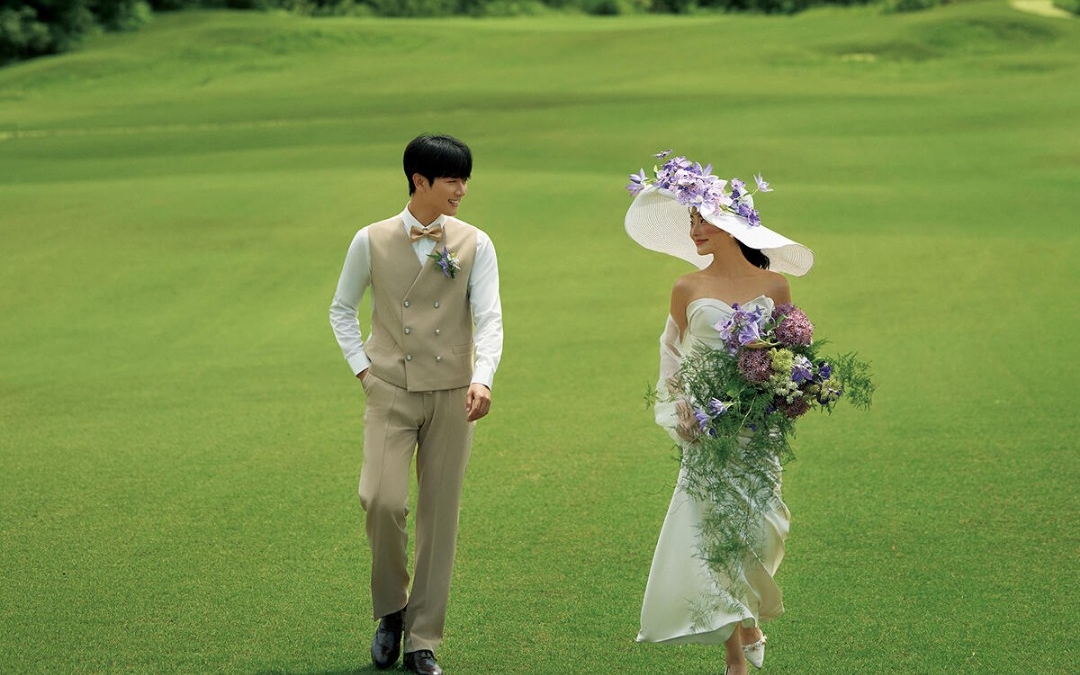 圖匠旅拍 法式草坪婚紗照