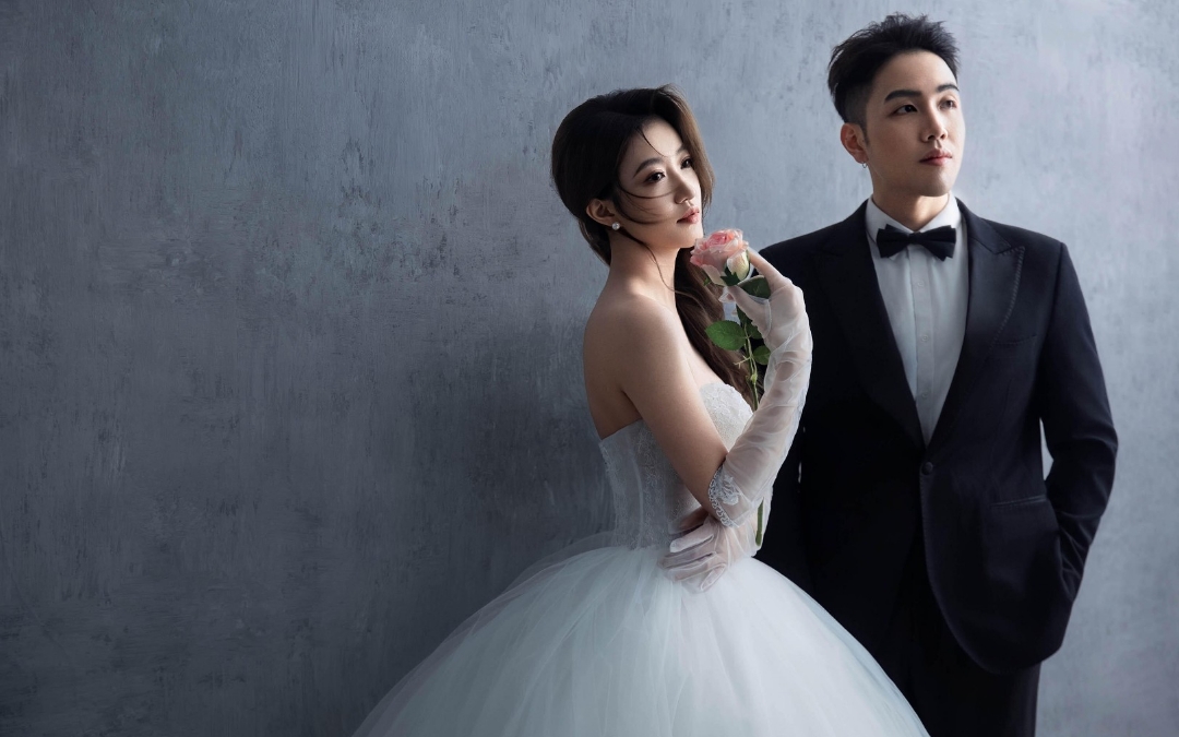 主纱婚纱照也太惊艳了💖